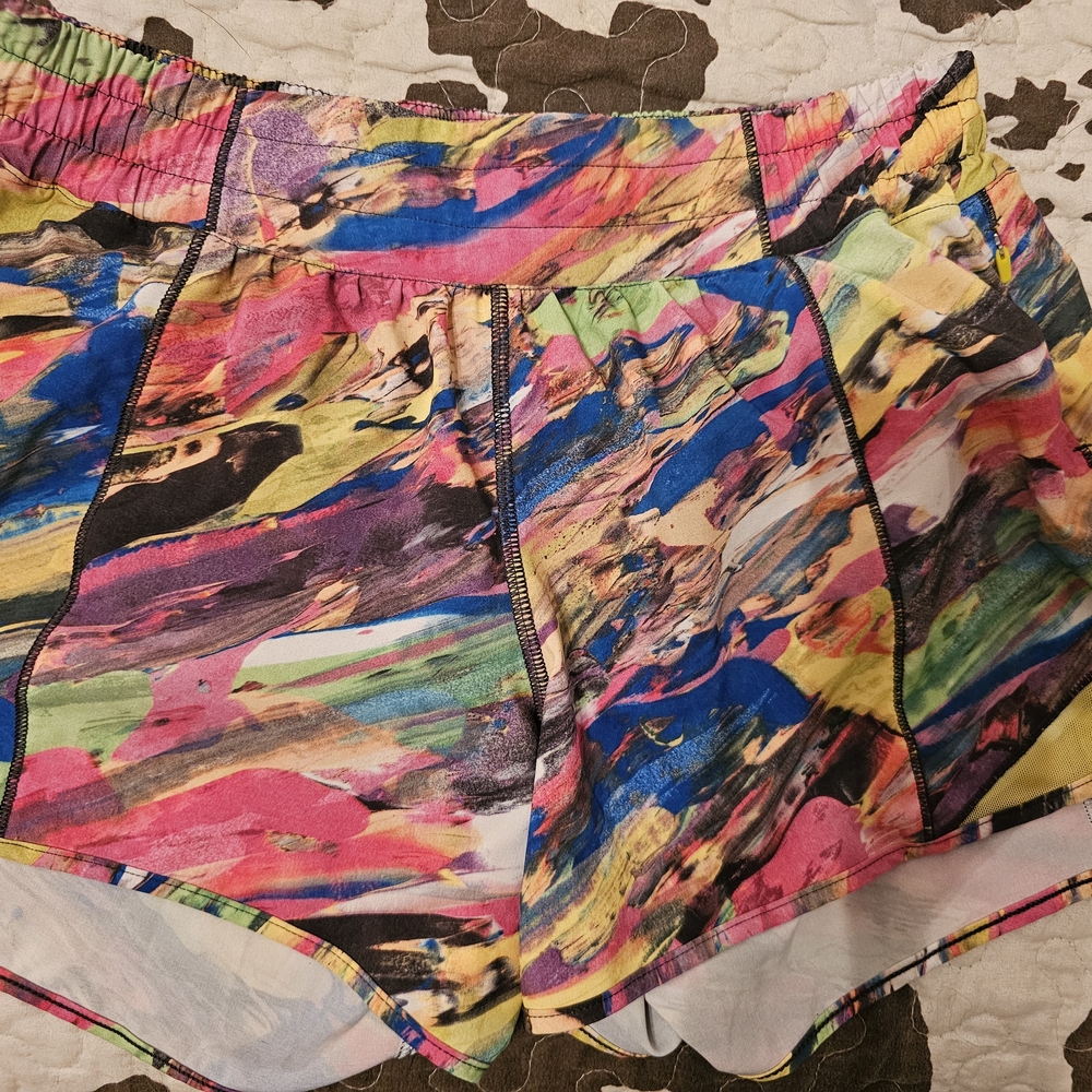 Colorful Women's Athletic Shorts